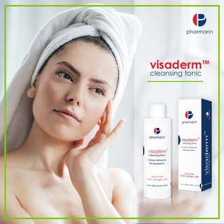 Visaderm Cleansing tonic โทนเนอร์ปรับสภาพผิว ควบคุมความมัน กระชับรูขุมขน