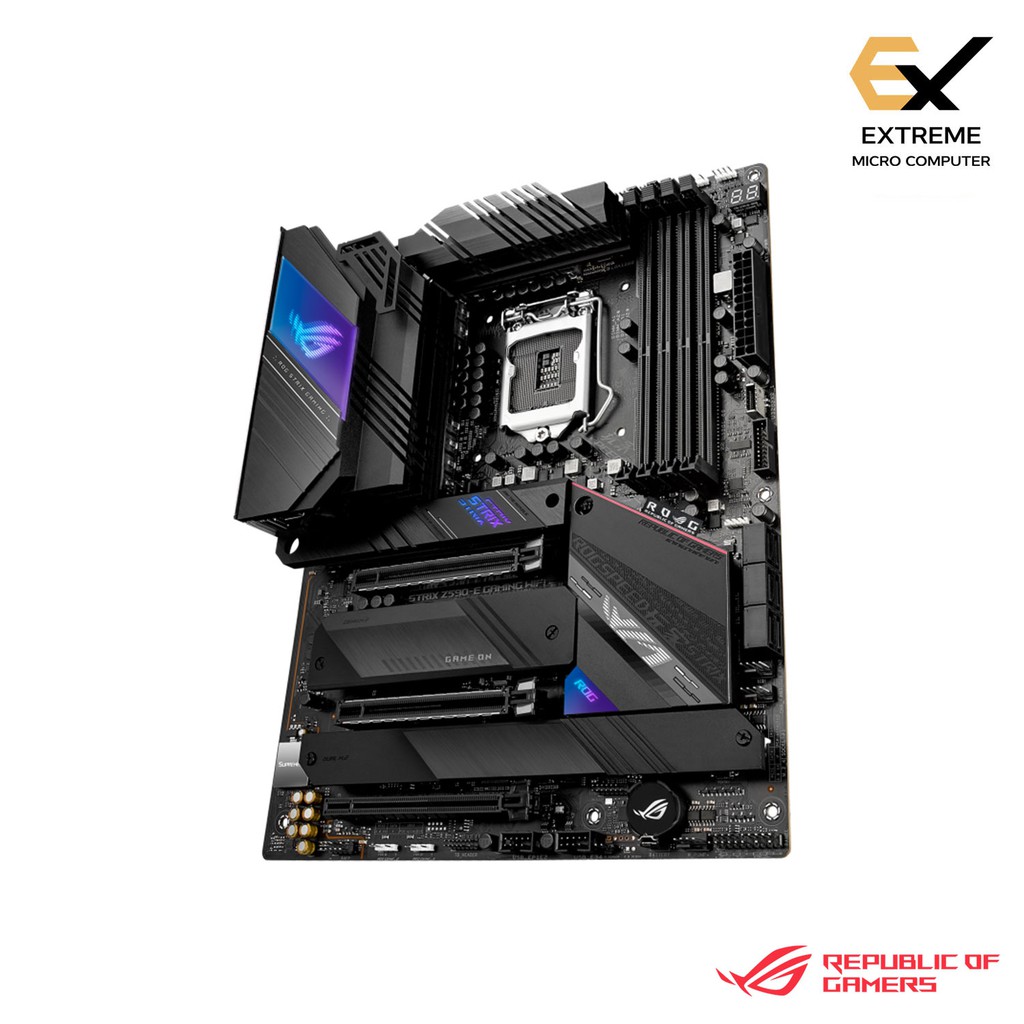 เมนบอร์ด (MAINBOARD) Asus ROG Strix Z590-E GAMING WIFI, Intel LGA 1200