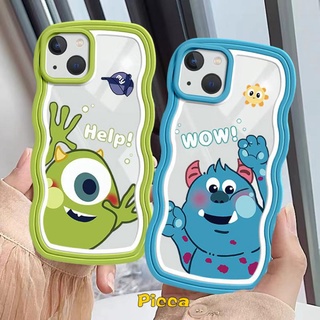 เคสโทรศัพท์มือถือ กันกระแทก ลายการ์ตูนมอนสเตอร์ สีเขียว สําหรับ Redmi Note9 Note 10 Note 11 Note 10s Redmi 9 9A 10 9T 10A 10 9C NFC Note 11s Note 10 Pro Max Plus Note8