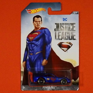 Justice league POWER PRO hotwheels ....