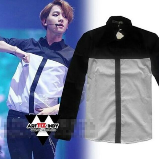 เสื้อแบบ Baekhyun  Size.S M L XL