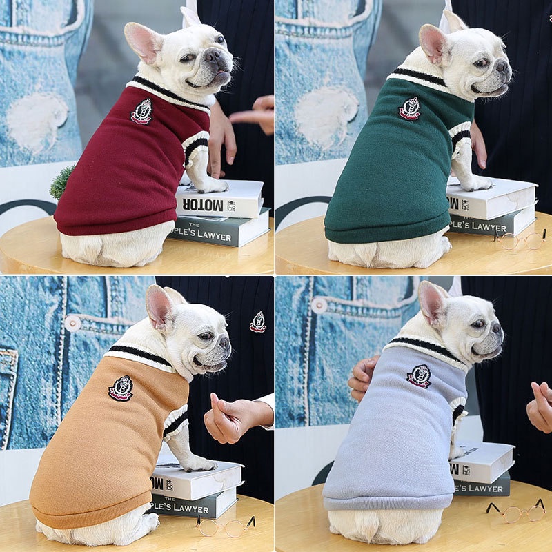 😸พร้อมส่ง🐶ใหม่ สมัย แขนกุด เสื้อสัตว์เลี้ยง ใส่สบาย ระบายอากาศดี เสื้อกั๊กใหม่XS-2XL ตัวเลือกหลายสี - รูปที่ 4