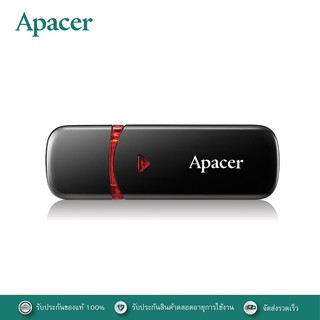 Apacer แฟลชไดร์ฟ AH333 USB 2.0 Flash Drive (Black)