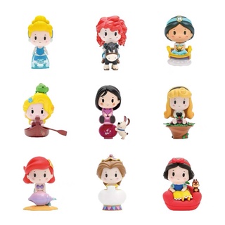 【ทั้งชุด ที่นี่!】Popmart MOLLY HIRONO EMMA SESEAM STREET AZURA BOBO COCO FRIENDS DISNEY VILLAN ALICE