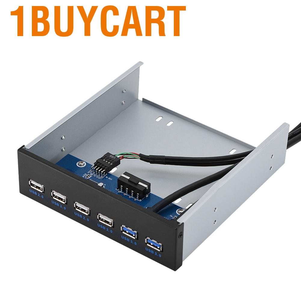 1buycart พอร์ต Usb 9 Pin 19 ถึง 2X 3.0 + 4XUsb 2.0 6