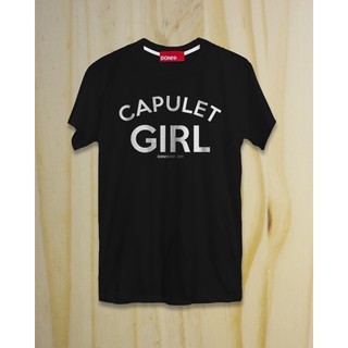 เสื้อยืด Capulet Girl สีดำ แบรนด์ DONt