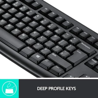 ⚡️คีย์บอร์ดและเมาส์ไร้สาย⚡️ LOGITECH MK270R Wireless Combo Mouse + Keyboard (คีย์ไทย-อังกฤษ) ประกัน 3 ปี