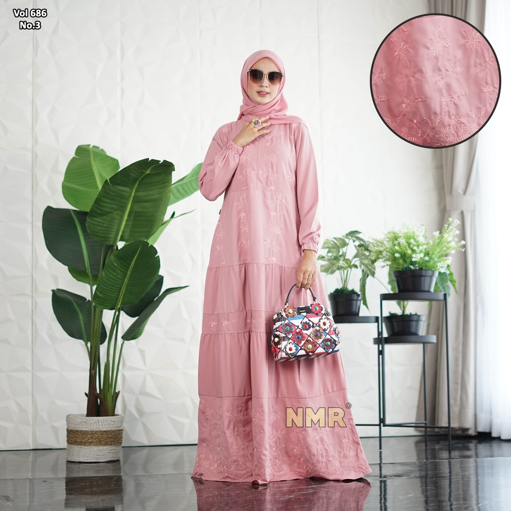 NMR Michael Kors ปัก Gamis Vol 686-3
