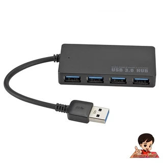 USB3.0 HUB 4 port Slim แบนบาง พกพาสะดวก ใช้ได้กับ PC / Laptop