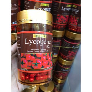 Skin Safe Lycopene 50 mg. มะเขือเทศสกัด