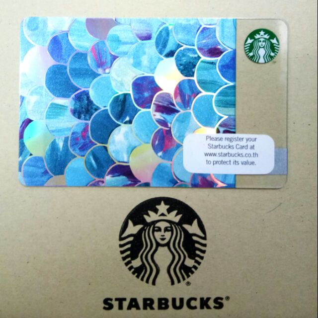 Starbucks card ลายScale