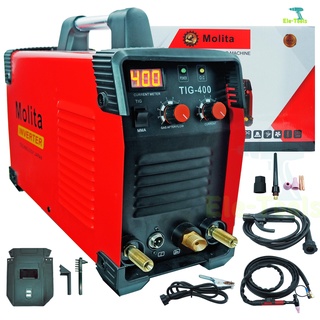 MOLITA ตู้เชื่อมอาร์กอน 2 ระบบ รุ่น TIG-400 ตู้เชื่อมไฟฟ้า Inverter MMA-400