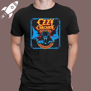 [S-5XL]เสื้อยืดลําลอง ผ้าฝ้าย พิมพ์ลายโลโก้ Ozzy Osbourne สําหรับผู้ชาย และผู้หญิง