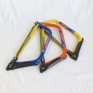 โครงเลื่อยคันธนู ขนาด 12 นิ้ว พร้อมใบเลื่อย 1 ชิ้น HORSE SHOE bow saw โครงเลื่อย เกือกม้า เลื่อยชัก เลื่อยตัดไม้