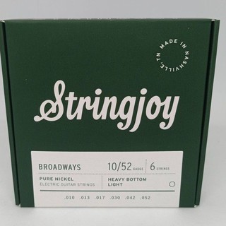 สายกีตาร์ไฟฟ้า StringJoy 10/52 "Heavy Bottom" Electric Strings