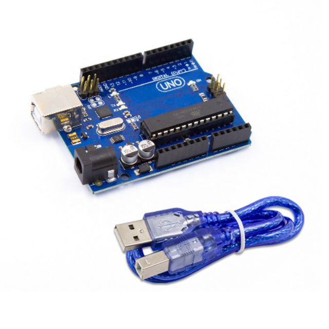 arduino R3 พร้อมสาย usb U O-R3 บอร์ดพัฒนารุ่นอย่างเป็นทางการ ATmega328P โมดูลไมโครคอนโทรลเลอร์