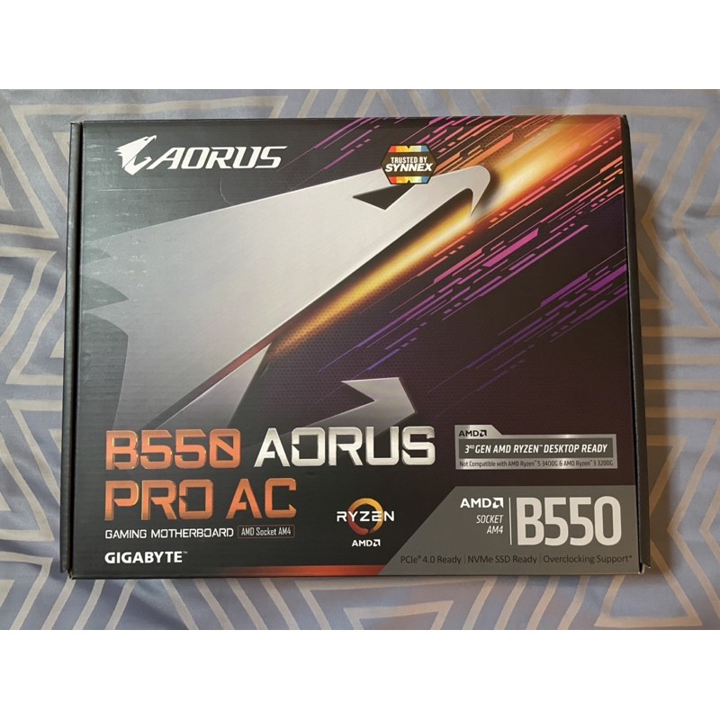 Mainboard (เมนบอร์ด) Aorus B550 Pro AC Wifi