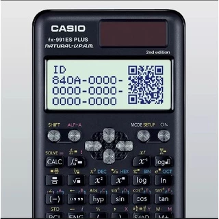 Casio Calculator เครื่องคิดเลข คาสิโอ รุ่น FX-991ESPLUS-2 สำหรับนักเรียน นักศึกษา สมการ 3 ตัวแปร 10+2 หลัก สีดำ