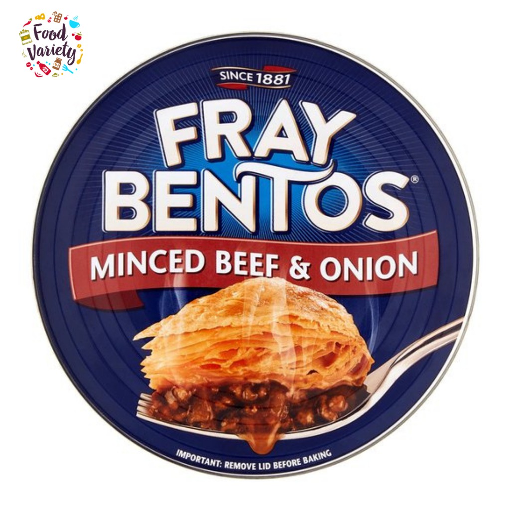 Fray Bentos Mince Beef And Onion Pie 425G เฟรย์ เบนทอส พายเนื้อบดและหัวหอม 425 กรัม