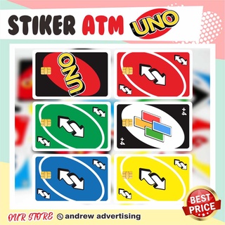 สติกเกอร์ Uno CARD ATM | สติกเกอร์การ์ด Garskin ATM ATM Card SKIN DEBIT CREDIT EMONEY FLAZZ