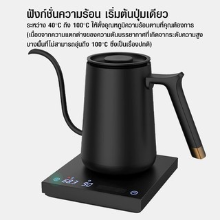 กาต้มน้ำร้อนกาแฟดริป TIMEMORE "Smart Fish" 600ML 1614-218