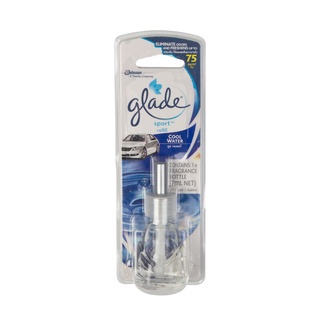 ✨HOT Item✨ น้ำหอมปรับอากาศในรถชนิดเติม GLADE SPORT refill คูลวอเตอร์  7 มล. สเปรย์ปรับอากาศ ✨ลดพิเศษ✨