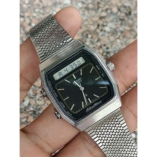 稼働・電池交換済】SEIKO Silverwave H557-513A
