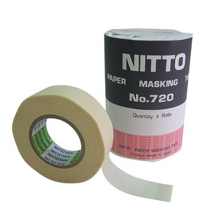 NITTO เทปกาว ขนาด 18 มม. x 18 ม. N0.720 (5ม้วน)