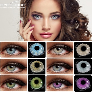 EYESHARE 1 Pair Colorful Contact Lenses for Eyes NEW YORK Series Decoration Lens Comestics