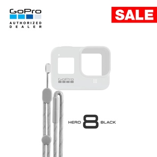 [Accesories] GoPro Sleeve+Lanyard HERO8 White Hot เคสซิลิโคนกันกระแทกพร้อมสายคล้องคอสีขาว