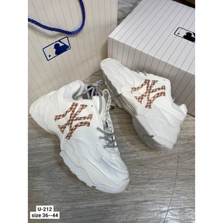 รองเท้าผ้าใบ MLB พร้อมส่ง รองเท้าผ้าใบงานเกาหลี size : 36-44