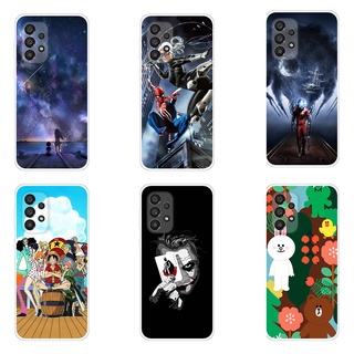 การ์ตูนอนิเมะ Printed For Samsung Galaxy A33 A53 5G เคส Casing TPU ซิลิโคนนิ่ม Samsung A33 A53 5G Back Cover