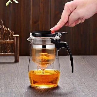 กาน้ำชา Tea pot กาชงชา แบบกด กากรองชา ขนาด 500ml /750ml/900ml