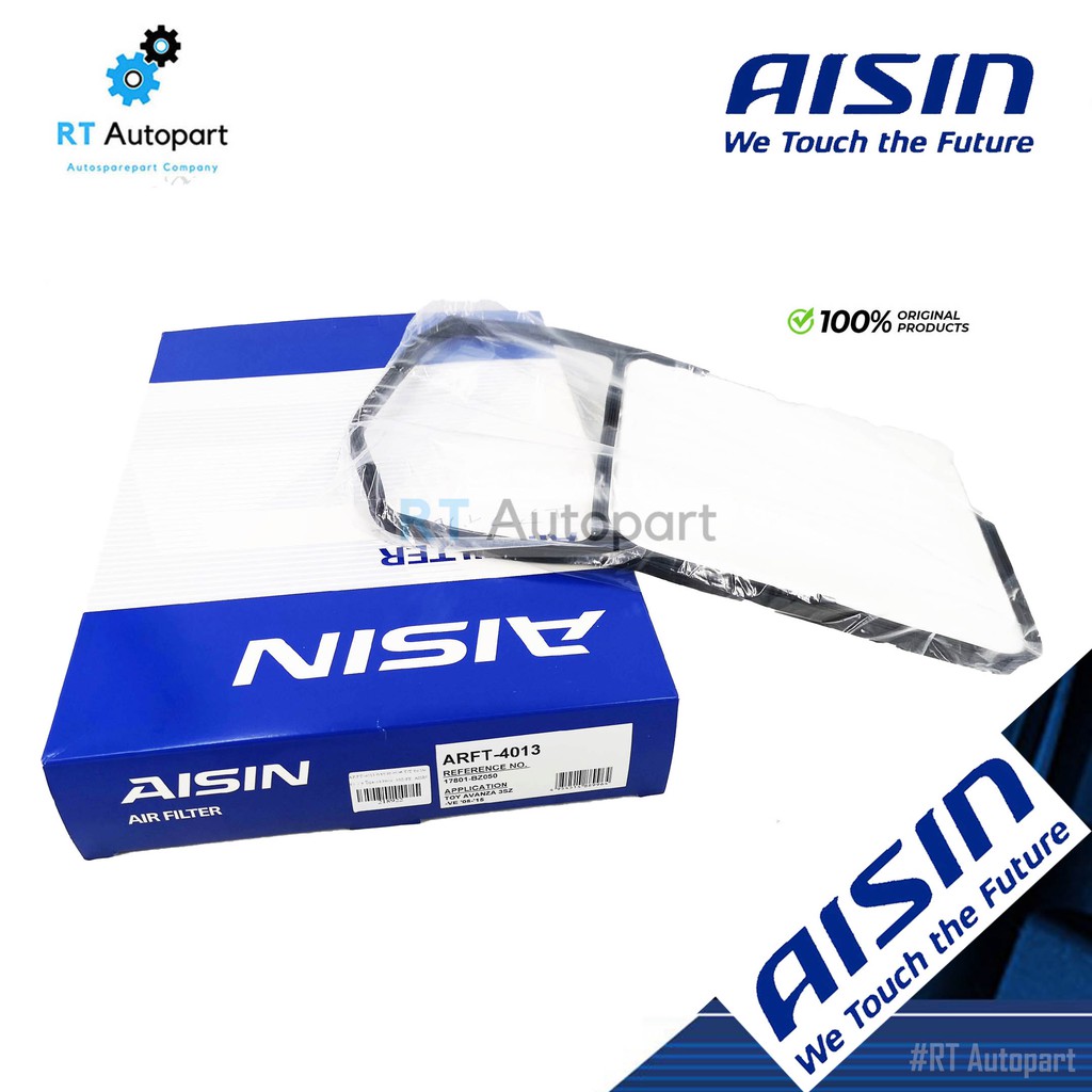 Aisin กรองอากาศ Toyota Avanza 1.5 ปี04-14 F602 3SZ-FE / กรองอากาศ Avanza / 17801-BZ050