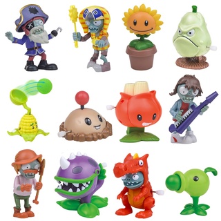 New Plants vs Zombies Toys Figures Peashooter Party Favors Game Sets Gift Box