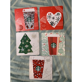 Starbucks cards 5 ใบ เพื่อการสะสม usa