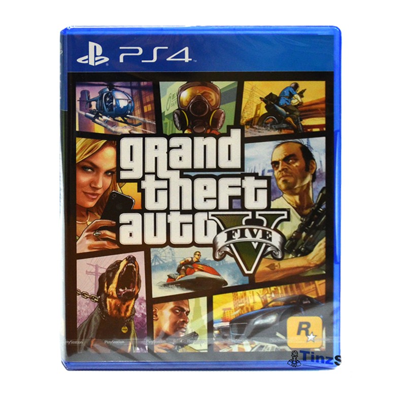 Playstation 4  GTA 5 (Zone 3) Grand Theft Auto V (Best Seller )
