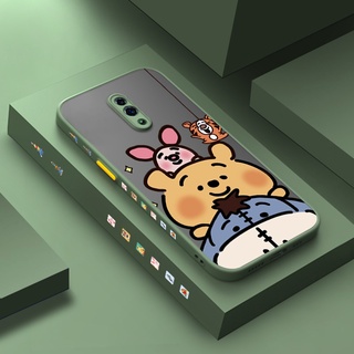 Oppo R15 R15 Pro R17 เคส Winnie the Pooh เคสแข็ง ด้านข้าง แบบเต็ม ฝาหลัง กันกระแทก เคสป้องกัน