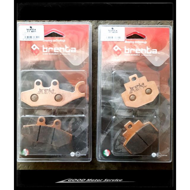 ผ้าเบรค Vespa GTS150 300  ยี่ห้อ Brenta รุ่น sintered