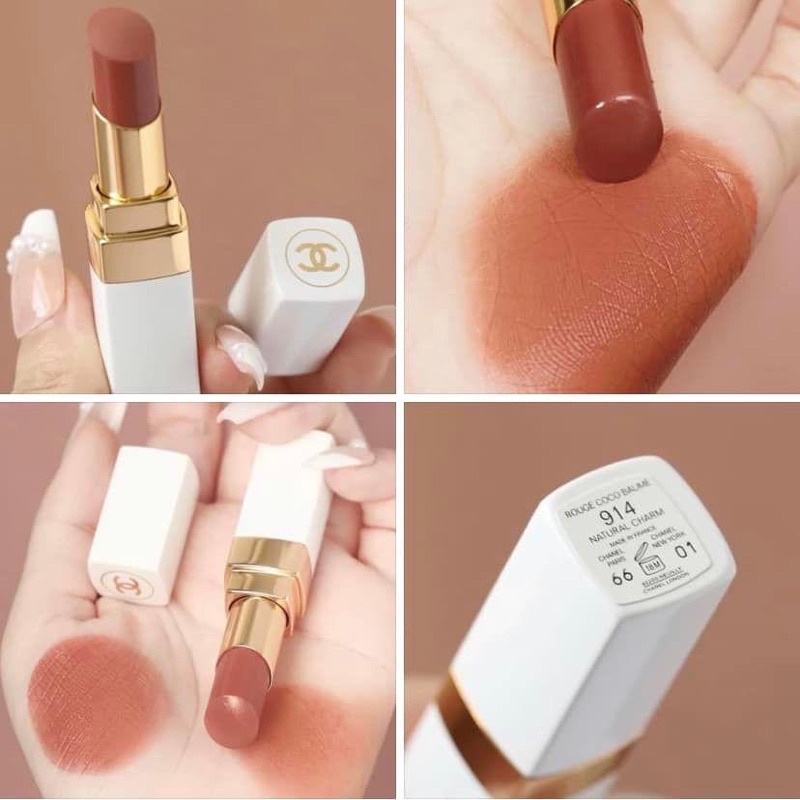 แท้ Chanel rouge coco baume 3g ลิปบาล์ม สี 914, 916, 918, 920