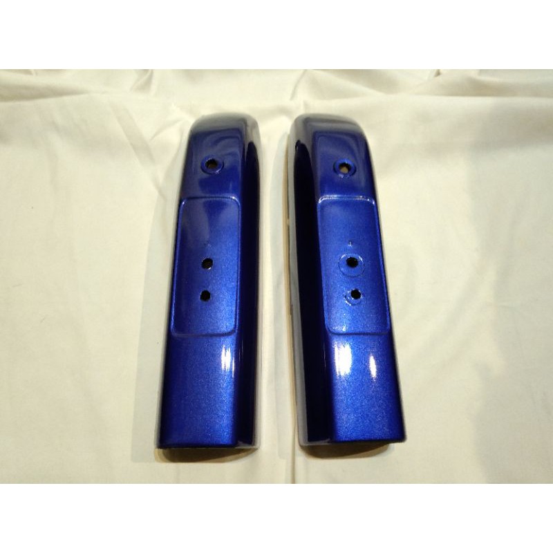 ฝาครอบโช๊คหน้า Rc80 Rc100 ซ้าย ขวา เกรดA สีดำเงา สีแดง สีเขียวหยก สีน้ำเงิน ใช้ทดแทนอะไหล่เดิม