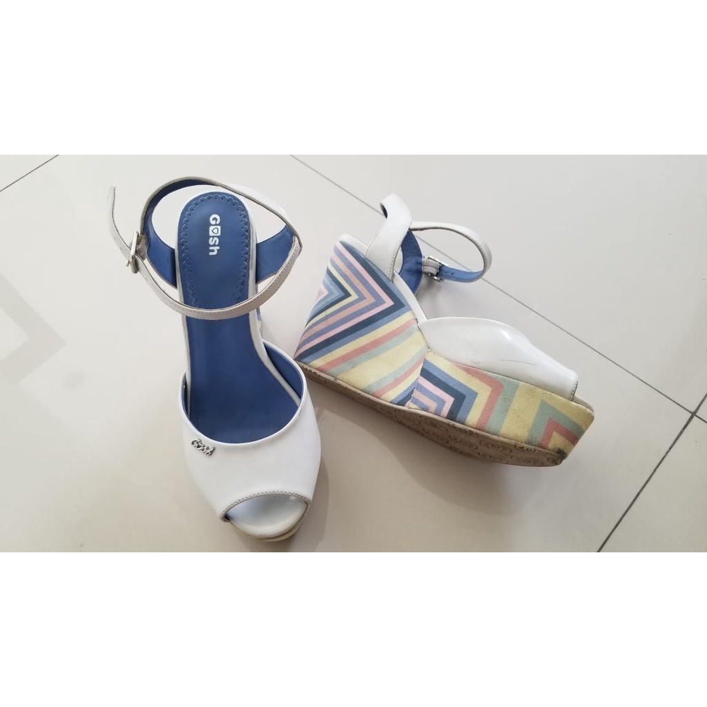 PRELOVED GOSH HEELS WEDGES รองเท้าผู้หญิงรองเท้า WOMAN