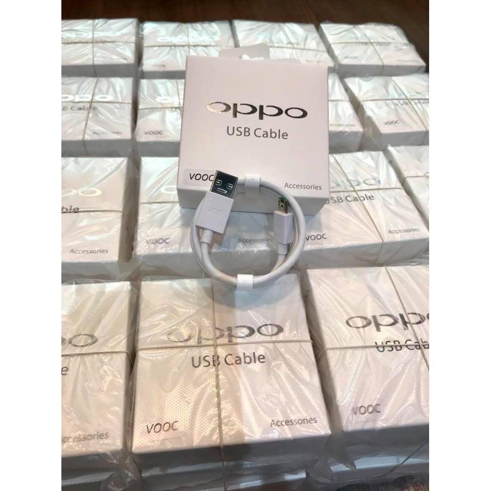 สายชาร์จ เร็ว ศูนย์แท้ OPPO USB VOOC สำหรับ OPPO และมือถือรุ่นทั่วไป ของเเท้ 💯%