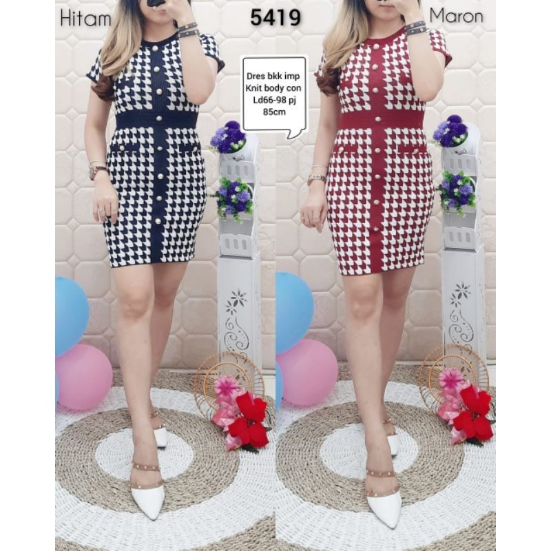 3.3 KARINA DRESS PREMIUM DRESS 5419 IMPORTED DRESS SAFIRA COLLECTION SBY