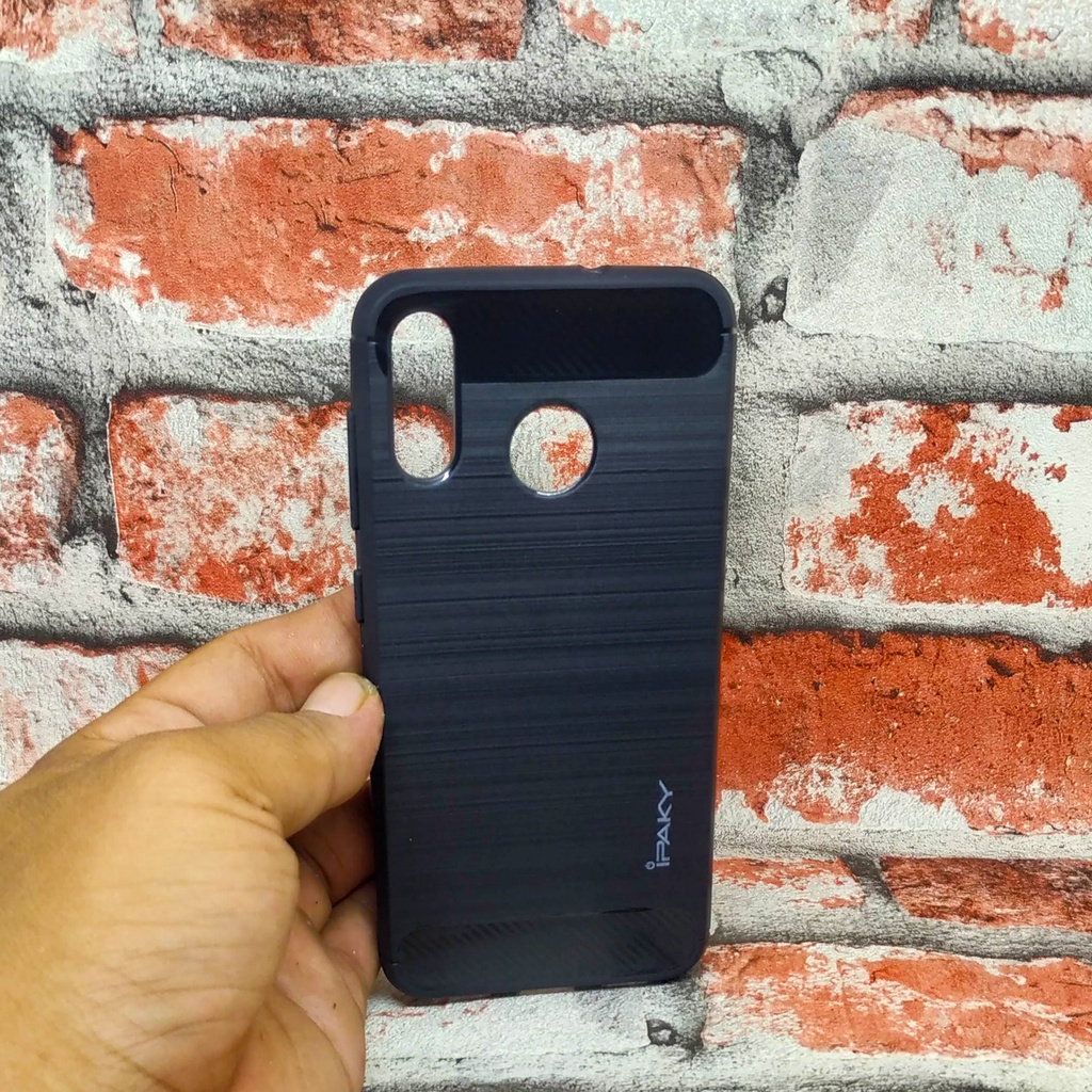 Softcase Asus X00PD เคสคาร์บอนไฟเบอร์สีดํา Asus Zenfone Max M1 ZB555KL