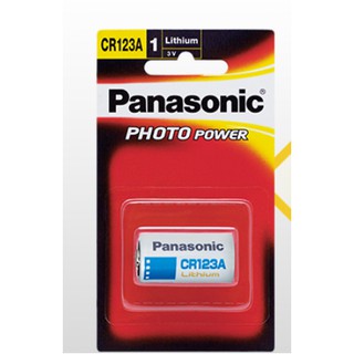 ถ่านลิเธี่ยม Lithium CR-123A(W) สำหรับกล้องถ่ายรูป Panasonicแท้ pack1