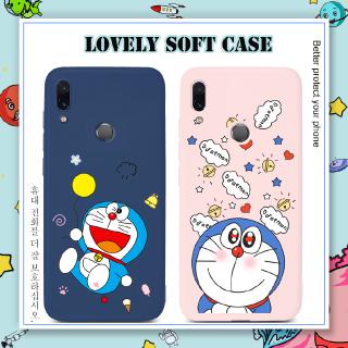 เคสมือถือ Huawei Honor X10 V30 30S 9C 9S 20 7S 8A Pro Play 4 Pro 7C 8X 9 10 Lite Honor 10 20 10i V20 Case โดราเอมอน Fashion Soft TPU Covers