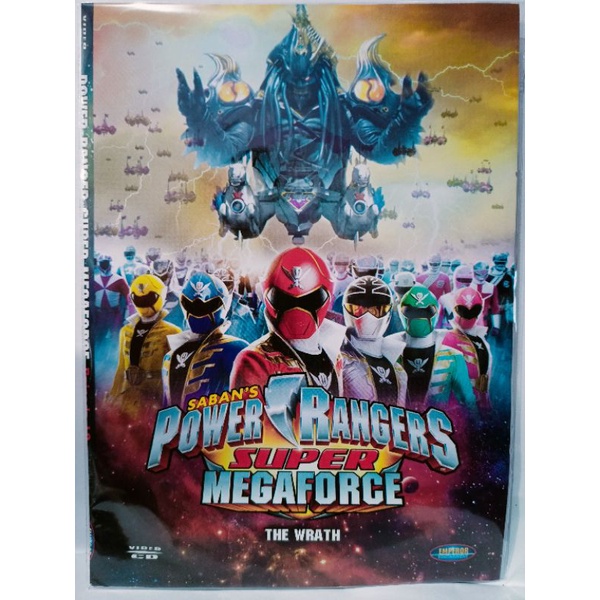 VCD ต้นฉบับ power rangers super megaforce the series