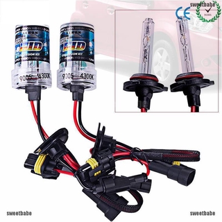 2pcs 35W HID ซีนอนโคมไฟ DC 12V ชุด 4300k 6000k 8000K 10000K 12000K H1 H7