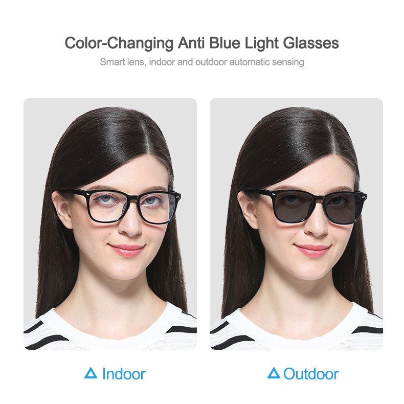 Cyxus Photochromic Sunglasses Blue Light Blocking Glasses for Men Women ...